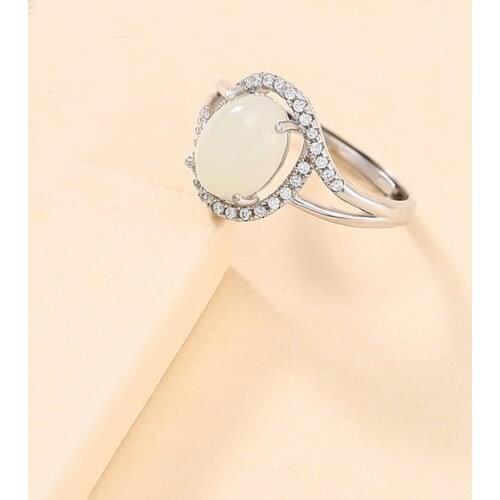 12.5mm 925 STERLING SILVER Women Semi Mount Bases Blanks base blank Pad ring Setting wedding jewelry findings diy A5938