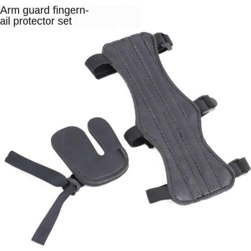 1 Set Hunting Archery Target Recurve Bowstring Finger Guard Saver Soft Silicon Bow String Protector Gear Quick Shot Finger Guard