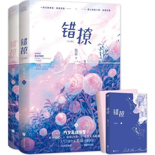 2 Books/set IN To You Heart (Cuo Liao ) By Qiao Yao Modern Urban Emotional Youth Literature Novel Book Romance Love Fiction Book