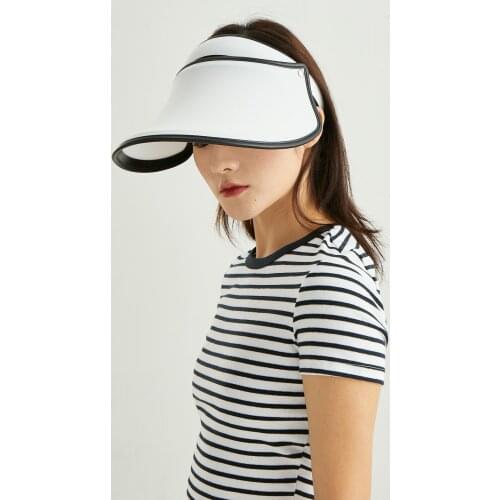 2021 New Fashion Outdoor Travel Sunscreen Sun Hat Beach Hats Women Sunhat Summer Hat Sun Visors for Women