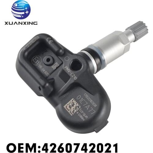 4260742021 Tire Pressure Sensor Monitoring System 433MHz PMV-C210 For TOYOTA AVANZA INNOVA PriusV Rush 42607-42021