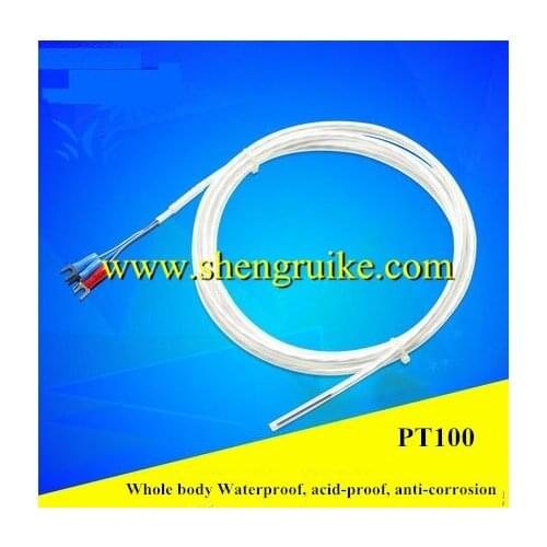 Anti-corrosion acid and alkali resistant Pt100 temperature sensor acid and alkali pool electroplating plant special anti-corrosi