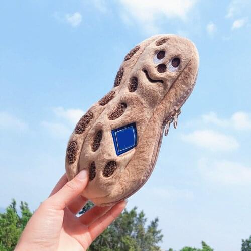 SKYSONIC New Arrival Peanut Large Capacity Pencil Bag Pens Pouch Storage Case Brush Holder Kids Birthday Gift School Stationery