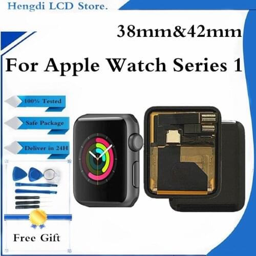 Original LCD For Apple Watch Series 1 38/42mm LCD Display Touch Screen Digitizer Assembly Replace Part For iWatch S1 Display