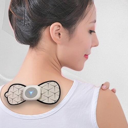 Y1UF Mini Electric USB Massage Pad 6 Mode EMS Tens Full Body Muscle Relaxing Massager