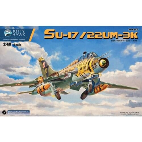 Kitty Hawk KH80147 1/48 Sukhoi Su-17/22 UM-3K - Scale Model Kit