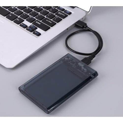 USB3.0 HDD Enclosure 2.5 inch Serial Port SATA SSD Hard Drive Case External Box Box Supports Operating System Windows