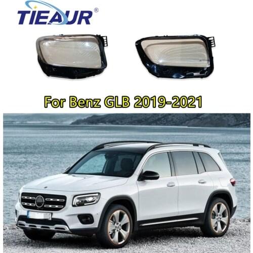 Car Headlight Cover For Mercedes-Benz GLB 2019 2020 2021 Auto Shell Headlamp Lampshade DLY