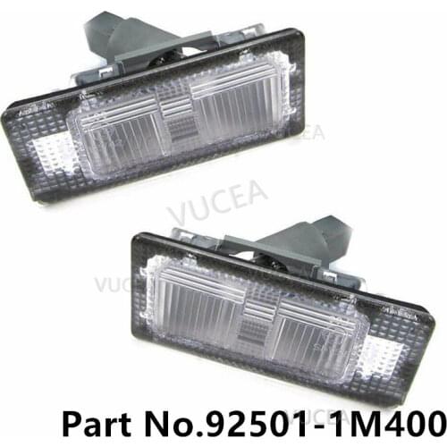 Genuine license plate lamp For Hyundai Elantra MD 2011 - 2018 I30 CW 2012 - 2017 Solaris Accent 2017 - 2021 OEM 925011M400