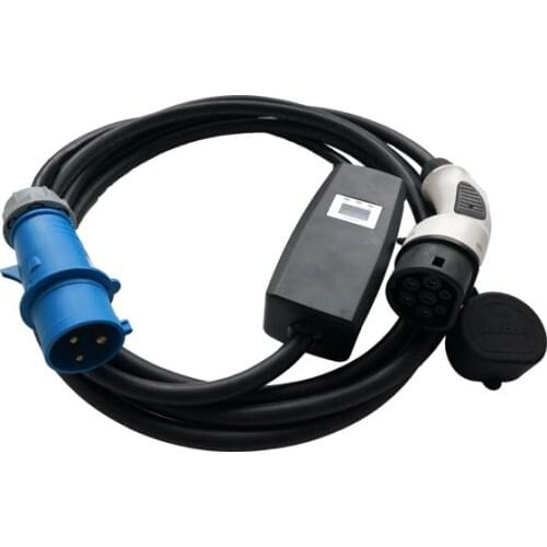 Khons type 2 portable charger16A 32A portable EV charger with IEC 62196 plug