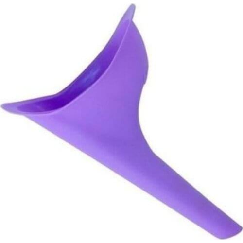 Portable Woman Elegance Travel Female Toilet Can Wee Urinal Urine Director Funnel Tube Silicone Urination Device Stand Up Pee