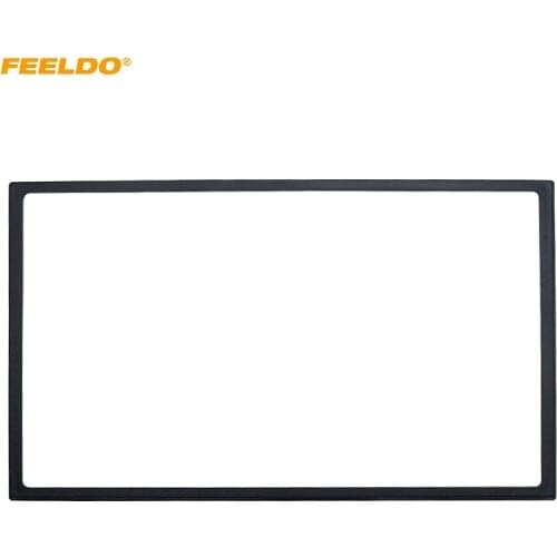 FEELDO Car Radio 2DIN Panel Fascia Refitting Frame for MITSUBISHI Asx(Separate) Plate Face Frame Dash Mount Installaion Trim Kit