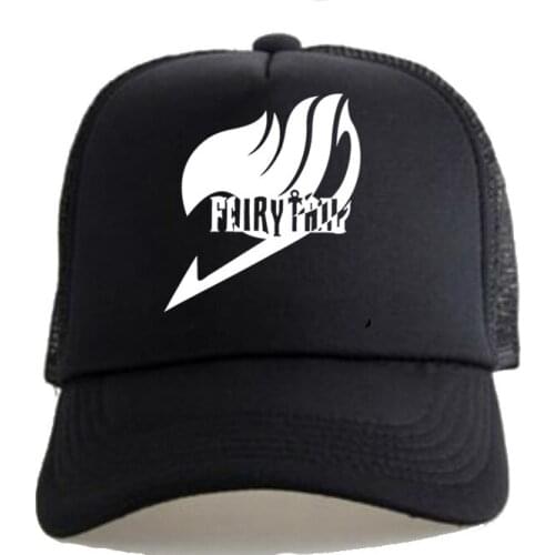 Fairy Tale Japan Anime Women Men Boys Girls Hat Baseball Mesh Cap Cosplay