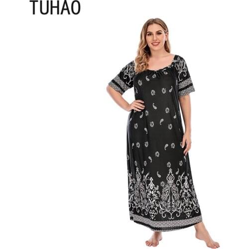 Свободные летние платья TUHAO China At AliExpress