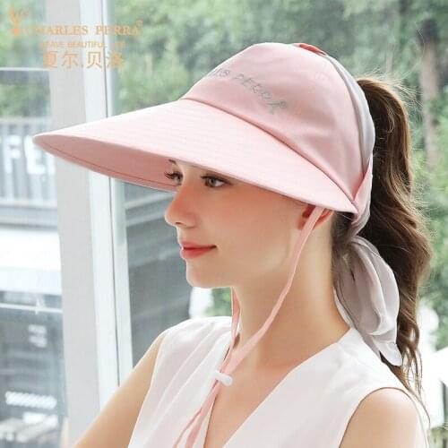 New Sun Protection Bicycle Hat Spring Summer Female Korean Version Sunshade Hats Casual Outdoor Beach Sunscreen Visor Cap H6656