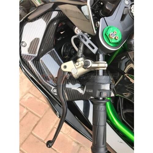 Upper Front Dash Air Intake Cover Trim Cowl For Kawasaki Ninja H2 H2R 2015-2019