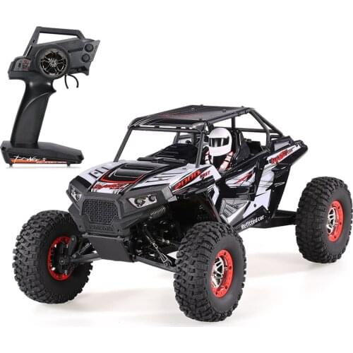 Wltoys 10428-B2 Remote Control Climbing Car SUV 1:10 2.4G 4WD Electronic Rock Crawler Off-Road Buggy Desert Baja RC Cars RTR