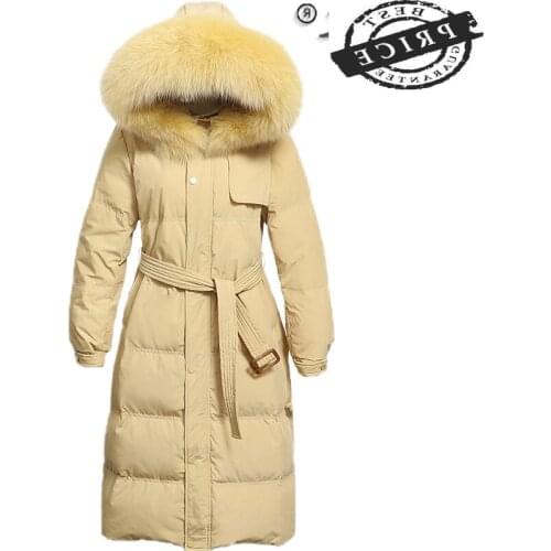 Women Down Jacket Hooded Womens Winter Jackets and Coats Long Thick Parkas Korean Style Coat Female Womens Clothing WPYaa2