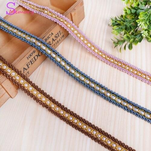 12M 2cm colorful Curtain Lace fabric Ribbon Trim Fringe DIY accessories for Dress Sofa Cushion Pillow Clothing Decoration