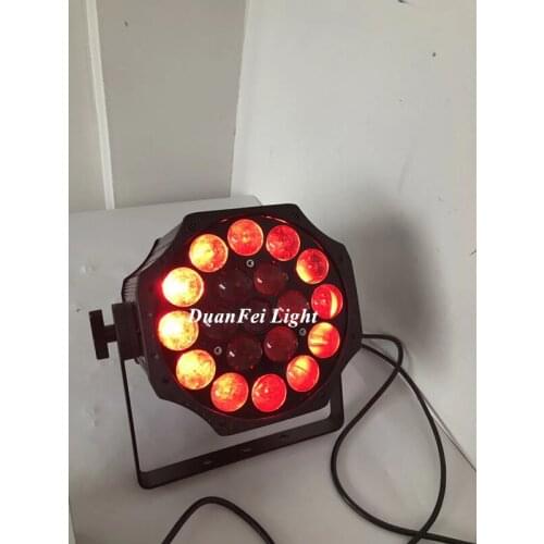 4lot indoor par led rgbw dj zoom lyre wash spotlights 19x10w 4in1 quad colorful led par light