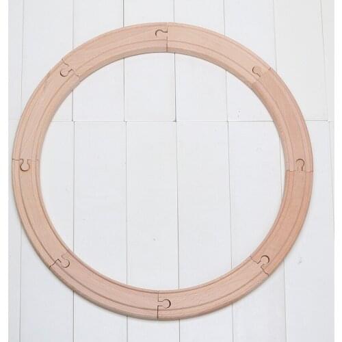 80pcs/lot 17cm New coming wooden baby vehicle toys railway train Traffick Track set