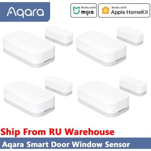 New Aqara Smart Door Window Sensor Wireless Connection Zigbee App Remote Control Smart Home Work With Mijia APP Apple Homekit