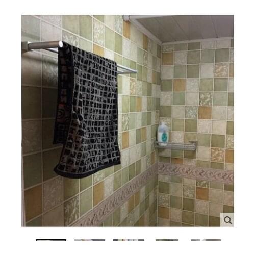 HY01 Thickening oil proof waterproof wallpaper, mosaic sticker, tile renovation, self-adhesive toilet, wall sticky bathroom