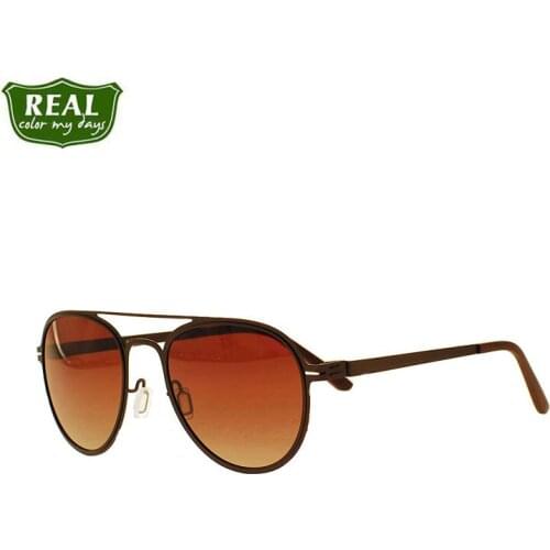 Classic Sunglasses Ultra Light Stainless Steel Pilot Eyeglasses For Men Women Metal Trend Sun Glasses With Case SG002246