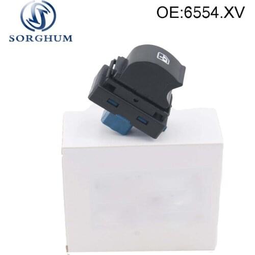 Window Regulator Repair Button Switch 6554.XV 735421717 For Fiat Citroen Peugeot
