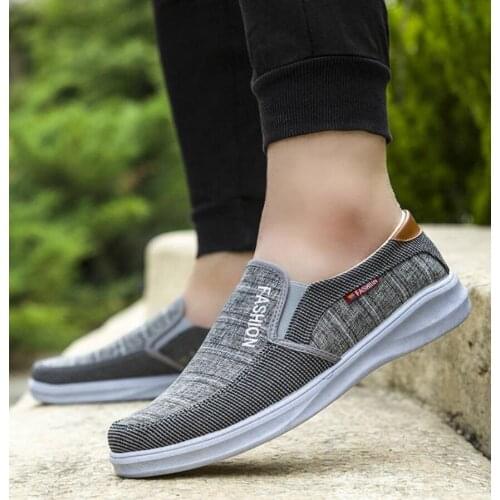 Men Casual Shoes Comfort Men Shoes Denim Male Shoes Adult Footwear 2020 New Men Loafers Canvas Shoes Men Sneakers