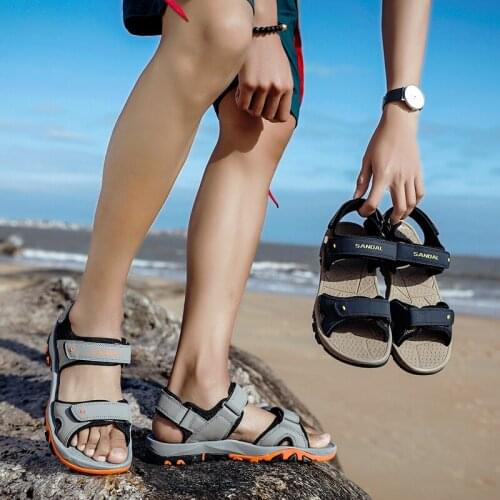 Sandal Shoe Men Men Outdoor Sandals Mens Hollow Breathable Beach Walking Sandale Homme Mens Summer Shoes Sandal Mountain