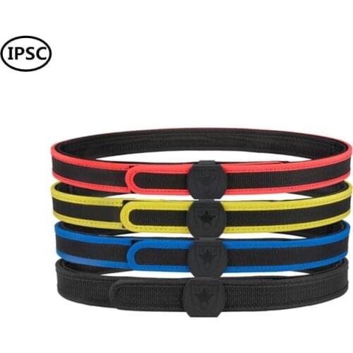 New IPSC Tactical Belt USPSA IDPA GUN Profession Competition Shooting Belt High Speed Shooters Inner & Outer Belt Adjustable
