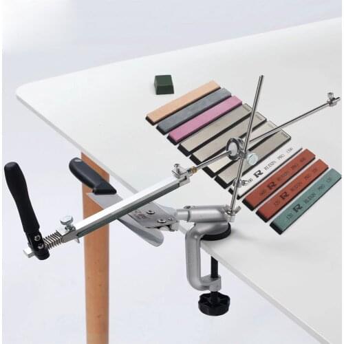 Knife sharpener professional New 360 rotary Knife sharpener Sharpening System knife Apex edge sharpener Aluminum alloy