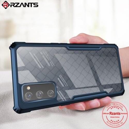Rzants For Samsung Galaxy S20 FE 5G Case Hard BV Beetle Shockproof Slim Crystal Clear Cover funda Casing