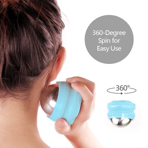 Cold Massage Roller Ball Massager Body Therapy Foot Back Waist Hip Relaxer Stress Release Muscle Relaxation Fitness Equipment