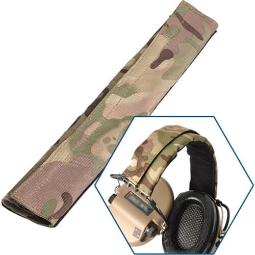 Tactical Headsets Multicam Camo Nylon Cloth Headband Softair Ztac Airsoft Comtac Sordin Headset Replacement Accessories
