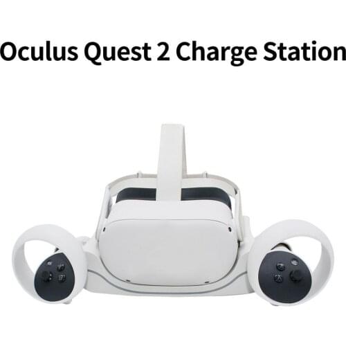 VR Charging Stand Station Display Docking Charger Showcase For Oculus Quest 2 VR Headset Holder Controller Storage Stand