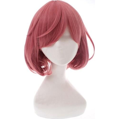 Anime Noragami Ebisu Kofukuwigs Cosplay Costume Women Short Hair Halloween Party Noragami Iki Hiyori yato Play wig+ Wig Cap
