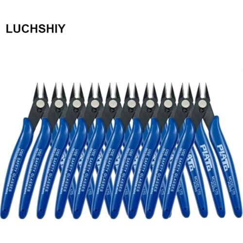 1/5/10pcs Pliers Multi Functional Tools Electrical Wire Cable Cutters Cutting Side Snips Flush Stainless Steel Nipper Hand Tools