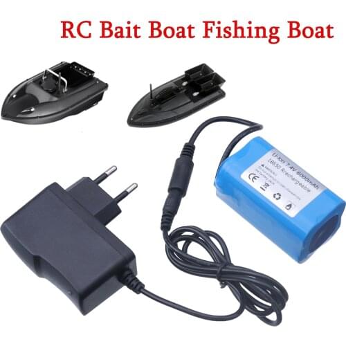 18650 7.4V Lipo battery For T188 T888 2011-5 Remote Control Fish Finder Fishing Bait Boat battery Spare Parts 7.4 v 6000 mah