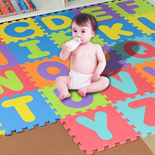36 PCS/Set New EVA Children Puzzle Mat Digital Letter Educational Foam Mat 15x15 Environmentally Friendly Baby Toy Climbing Mat