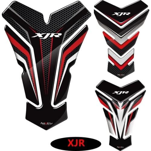 3D Resin Motorcycle Tank Pad Protector Sticker Case for Yamaha XJR XJR400 XJR1300 Models