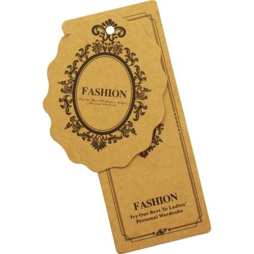 5000Pcs/Lot Customized Jewelry Security Tag Paper Labels For Gifts Key Label Luggage Size Dividers Price Tags For Clothing