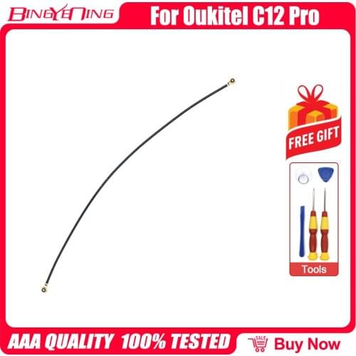 BingYeNing New Original For Oukitel K6000 Plus Wifi Wire Antenna Line Signal Flex Cable Connector Replacement Repair Parts