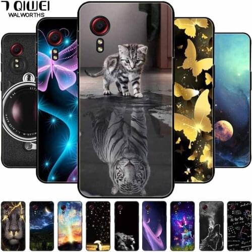 For Samsung XCover 5 Case 5.3 inch Soft TPU Silicone Cartoon Phone Cases for Samsung Galaxy XCover 5 Back cover xcover5 2021 bag