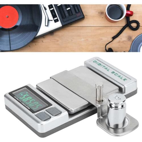 Electronic Scale Pikap Player Precise Digital Stylus Needle Pressure Gauge Weight Meter for Turntable Record Player
