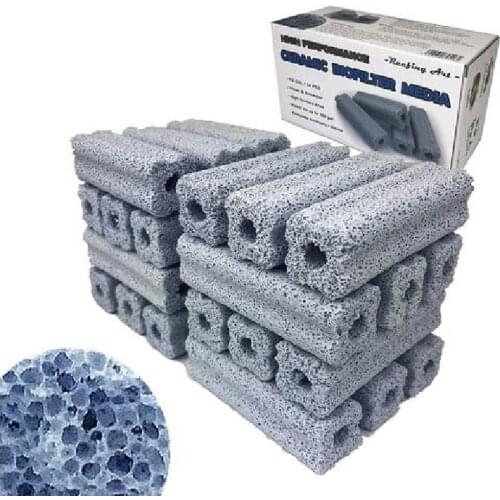 Ceramic Bio Filter Media Vast Surface Area or Aquarium Sump Canister