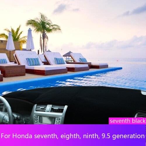Gxmpan for Honda Accord Center Console Dash Board Light-proof Pad Sunshade and Heat Insulation Sun Protection Pad 7/8/9