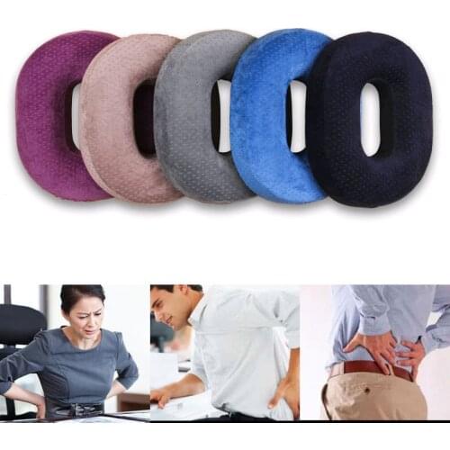 Dropshipping Healthy Care Seat Cushion Anti Hemorrhoid Massage Chair Cushion Back Pain Pressure Relief Office Seat Cushion