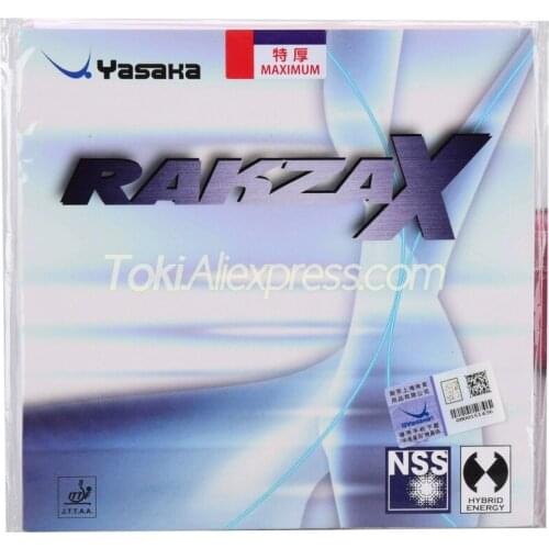 YASAKA RAKZA X SOFT Table Tennis Rubber Pips-In Yasaka Original RAKZAX / RKX SOFT YASAKA Ping Pong Sponge